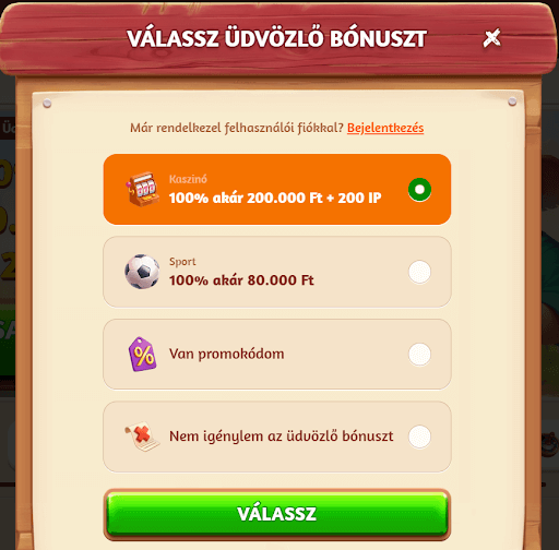 billybets belépés