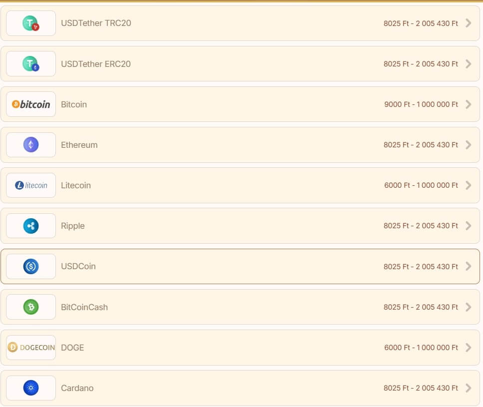 Bethall Casino online tranzakciók