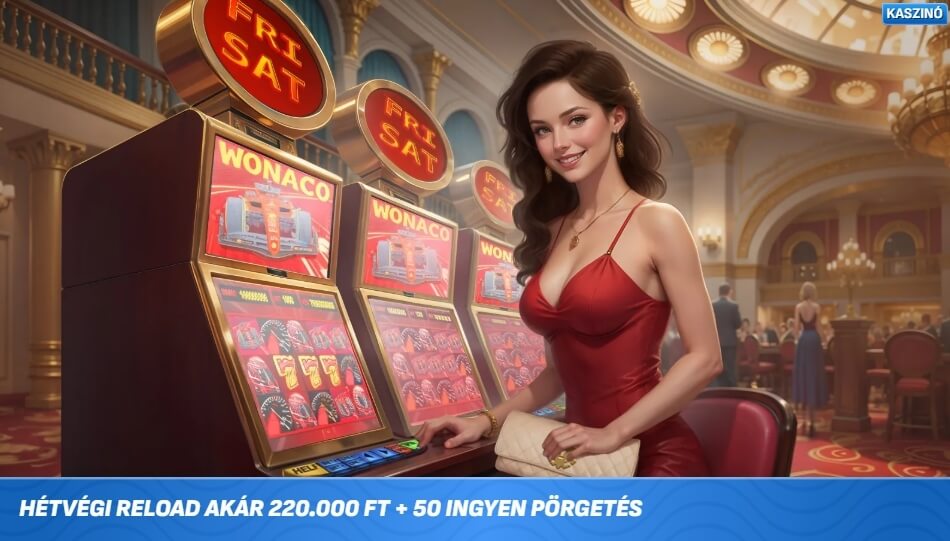 Wonaco Casino Hétvégi Reload Bónusz