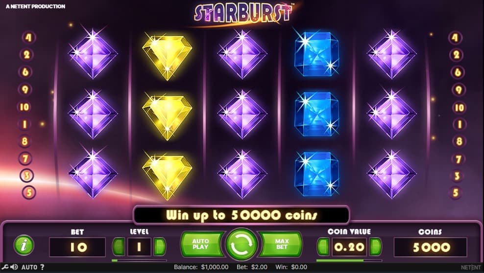 starburst slot
