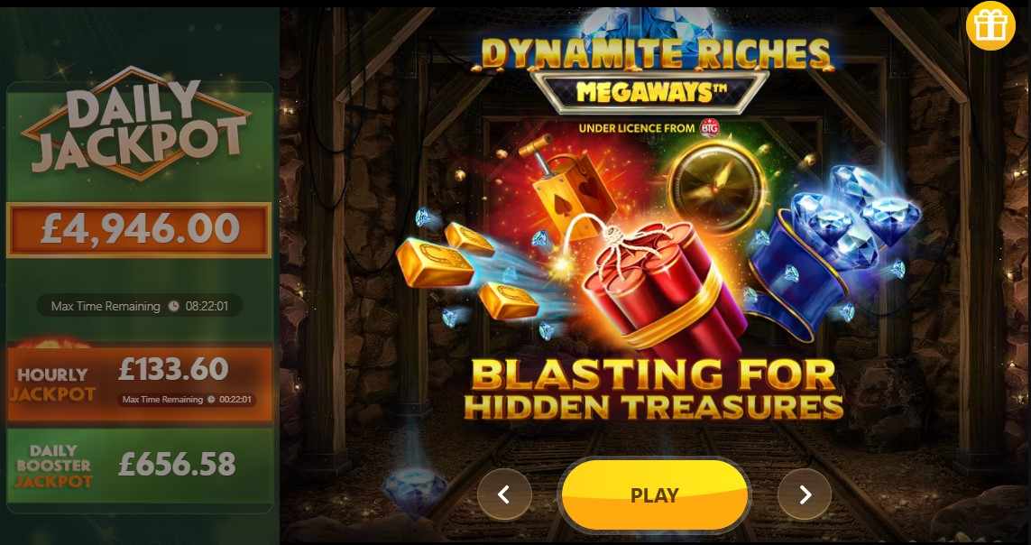 dynamite riches megaways