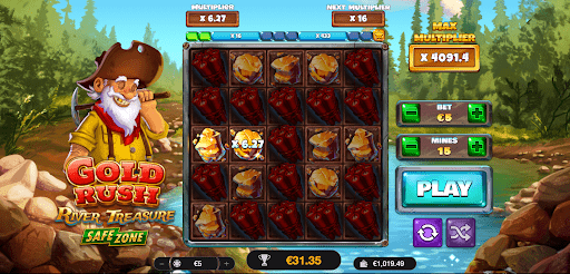 Gold Rush River Treasure slots